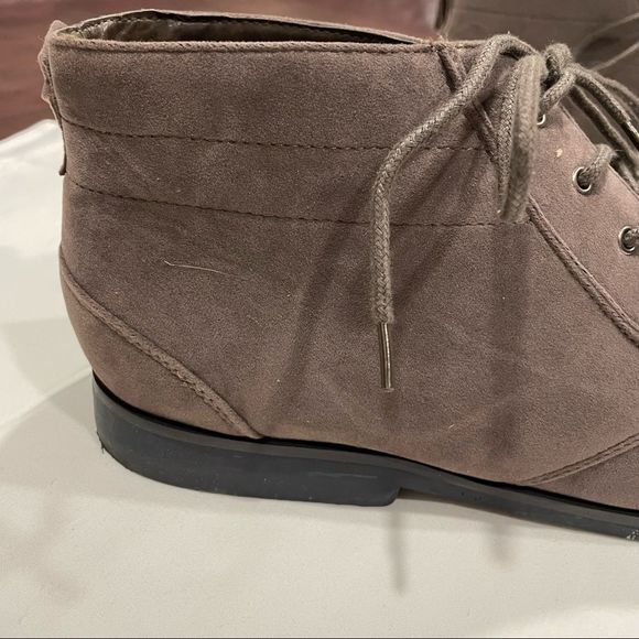 Mens‎ Brown Suede Boots - Picture 7 of 16